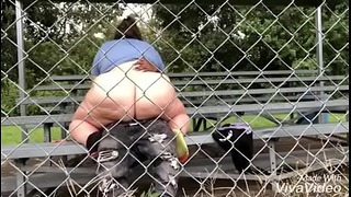 Chubby Ride Big Black Cock At Bleachers