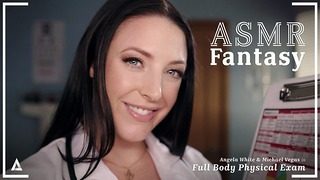 AsmrFantasie – Dr. angela White Gibt körperliche Ganzkörperuntersuchung