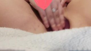 Fucking My Virgin Pussy And Squirting
