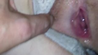 Squirting Cum In Her Panties After She Deep Throats My Cock