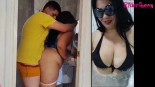 BBW Stepmom Fucked In Kitchen Chudai