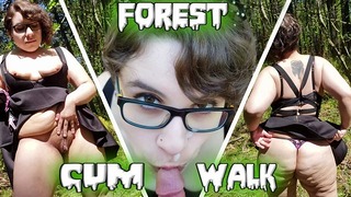 Bbw Hikes + Fucks In Public + Walks Back With Jizz Facial! *short*