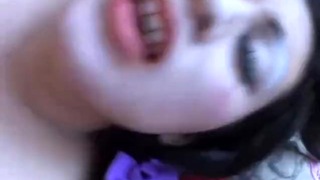 Sexy Terina is a cute chubby goth that loves to fuck