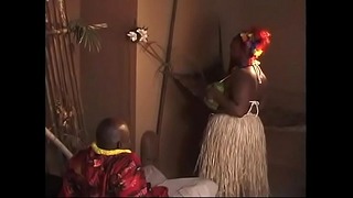 Huge Lovely Black Lady Sweett Vellvett With Red Hair, Huge Melons And Huge Parking Lot Can’t Resist To Love Ride Huge Dong At Wahoo