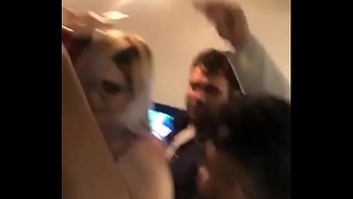 Hindi Guys In Canada Enjoying With A White Teen