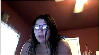 Bbw Teenage Recieves Catched Stripping By Papa