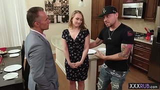 Sexy Milf With Nice Huge Ass Massage a Perverted Lawyer