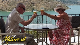 Busty Camilla Anal Creampied in Public at Her Vacation!