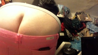 Buttcrack in Jeans – Then Strip Show Naked