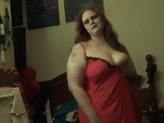 First Dance Redhead BBW