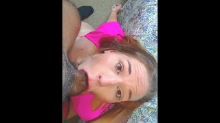 Savage Big Black Cock Fucks My Throat