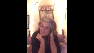 Sexy Milf Teases Camera, Fucks Vagina With New Toy and Gushes