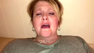 Chubby Milf Masturbates Into Multiple Orgasms, Cums Rough