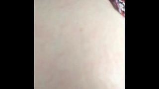 Cheating white Girl showing black guy big booty wet pussy in BF Car