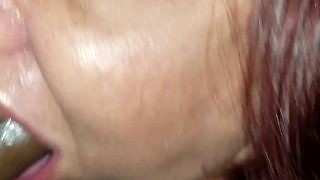 Cheating Wife Sloppy Gagging Throat Fuck