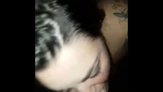 Mouth Hugs Head Semen interracial