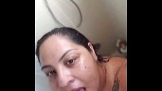 Naughty Shower Thick Smile Boobies