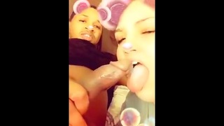 Snapchat Fun Doggy Style Doublefn Interracial