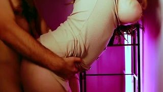 Standing Sex, My Wife & Her Big Thighs and Ass. She Love Do This!