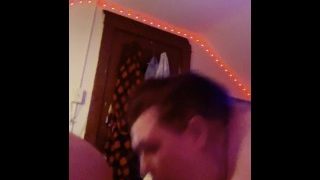 BBW pleases boyfriend’s big cock