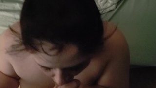 Sucking Daddy’s Cock Til He Cums On My Face