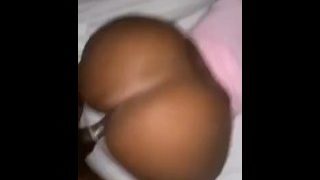 Big Booty Ebony Throwing Ass Biiike On BBC *Backshots*