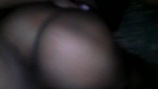 Juicy ass backshots before her man gets home