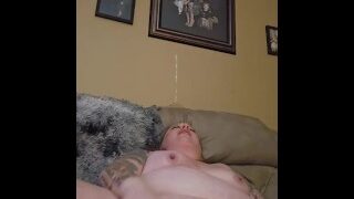 Fat ass milf bounces on that dick then squirts everywhere