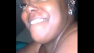 BBW Betty Shaking Ass and Swallowing Dick