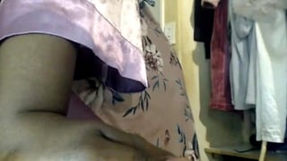 Horny Black Ssbbw Strip Teasing And Moaning