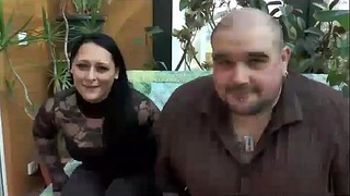 Gangbang and fisting a brunette BBW