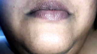 Indian bbw wife Blowjob pussy licked and riding with dirty talk