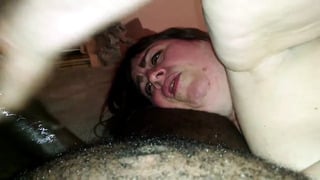 white bbw mature sucking bbc and get facial