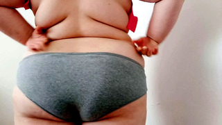 Ssbbw saggy and big belly sugar girl