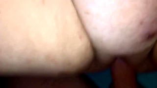 Granny Gives Blowjob and Gets Creampie