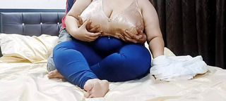 Indian Bbw Girlfriend Huge Boobs Huge Ass Got Fucked (Different Angle).
