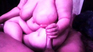 Indian Bbw Girlfriend Giving Hand Job to get her job