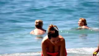 Real Girl in Tiny Bikini