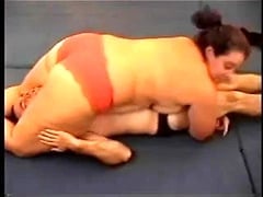 bbw mixed wrestling