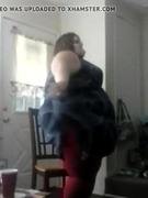 Ssbbw very big big belly dance