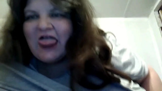 Do you love her BBW nylon feet?