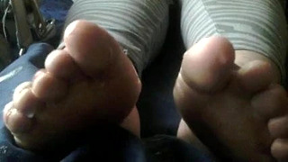 cum on bbw feet