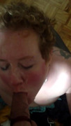 Amateur bbw blowjob and facial