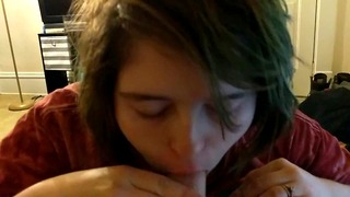 Chubby Brunette Takes It Hard in POV Fuck Fest