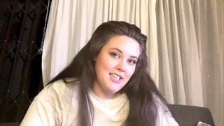 BBW Masturbating till Quivering Orgasm during holidays