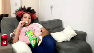 BBW Farting and Burping While I Watch TV