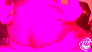 FAT ASS ENONY GF WIGGLES FEET & SOLES WHILE SHOWING OFF FAT BLACK BUBBLE BUTT IN GRANNY PANTIES