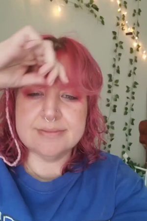 Can’t wait for you to fuck my pink-haired, BBW pussy