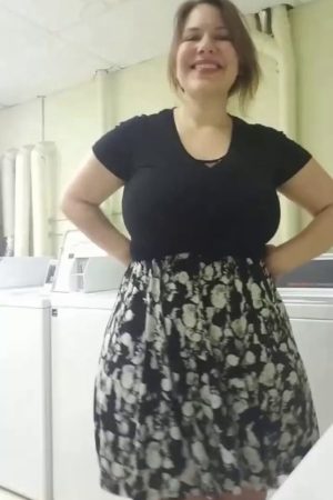 Discovered me flaunting my luscious curves in the laundry room, didn’t ya? 💦 Love my juicy BBW booty? Stay tuned for more