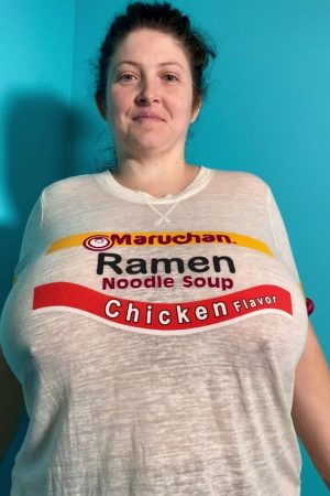 Just a frisky MILF here, flashing these whopping tits for all you BBW lovers. Swooning yet